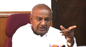 HD Deve Gowda says ‘no party will get majority, Mayawati, Mamata, all have to be brought together for a successful coalition’