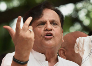 Ahmed Patel says Narendra Modi government ‘squandered assets of PSUs’