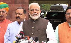 Narendra Modi to opposition: ‘Don’t bother about number of MPs, speak and participate in Parliament proceedings’ 