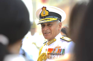 Navy chief Admiral Sunil Lamba says terrorists may attack through sea 