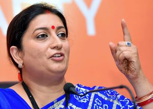 On MJ Akbar sexual-harassment allegations, Smriti Irani says ‘gentleman concerned would be better positioned to speak’ 