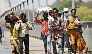 Coronavirus pandemic: Three BJP-ruled states relax labour laws; migrant workers continue with their risky journeys back home 