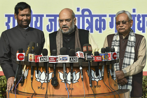 In Bihar, BJP clubs Lok Sabha seat-sharing deal with JD(U) and LJP with some compromises