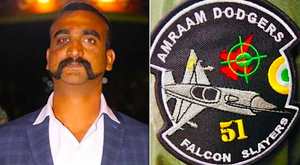Wing Commander Abhinandan Varthaman’s squadron receives ‘Falcon Slayer’ patch for F-16 kill