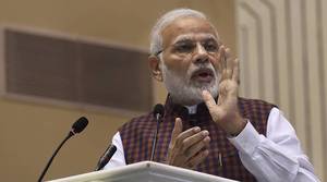 Narendra Modi says opposition is uniting against BJP to ‘save dynasties’ 