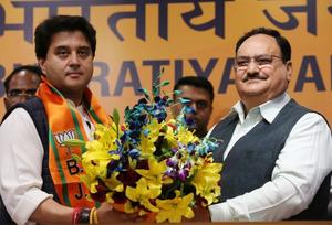Jyotiraditya Scindia joins BJP as Congress scrambles to save Kamal Nath’s Madhya Pradesh government
